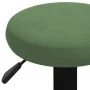 Küchenhocker, 2 Stück, dunkelgrünes Samtgewebe von , Küchenhocker - Ref: Foro24-333146, Preis: 93,50 €, Rabatt: %
