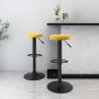 Küchenhocker, 2 Stück, Senfgelbes Samtgewebe. von , Küchenhocker - Ref: Foro24-333150, Preis: 92,83 €, Rabatt: %