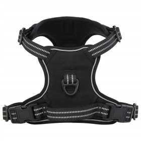 Hundegeschirr mit verstellbarer Leine und Halsband in Schwarz L. von , Hundeprodukte - Ref: Foro24-4013390, Preis: 23,16 €, R...