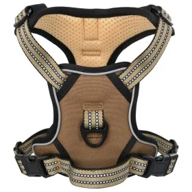 Arnés para perros con correa y collar ajustable marrón L by , Dog products - Ref: Foro24-4013392, Price: 28,10 €, Discount: %