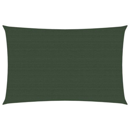Dark green HDPE sail shade 160 g/m² 2x4 m by vidaXL, Umbrellas - Ref: Foro24-311449, Price: 27,15 €, Discount: %