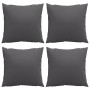 Cojines de sofá 4 unidades tela gris antracita 40x40 cm von , Kissen für Stühle und Sofas - Ref: Foro24-360359, Preis: 29,87 ...