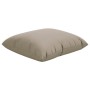 Sofakissen 4er Set aus grauem Taupe-Stoff 40x40 cm von , Kissen für Stühle und Sofas - Ref: Foro24-360367, Preis: 29,58 €, Ra...