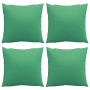 Cojines de sofá 4 unidades tela verde 50x50 cm by , Cushions for chairs and sofas - Ref: Foro24-360386, Price: 41,32 €, Disco...