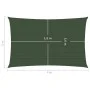 Dark green HDPE sail shade 160 g/m² 2x4 m by vidaXL, Umbrellas - Ref: Foro24-311449, Price: 26,16 €, Discount: %