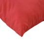 Cojines de sofá 4 unidades tela rojo 60x60 cm by , Cushions for chairs and sofas - Ref: Foro24-360409, Price: 49,96 €, Discou...
