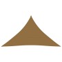 Taupe gray HDPE sail awning 160 g/m² 5x5x6 m by vidaXL, Umbrellas - Ref: Foro24-311430, Price: 33,76 €, Discount: %