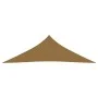 Toldo de vela HDPE gris taupe 160 g/m² 5x5x6 m de vidaXL, Sombrillas - Ref: Foro24-311430, Precio: 33,09 €, Descuento: %