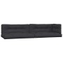 Cojines para sofá de palets 5 unidades tela negro by , Cushions for chairs and sofas - Ref: Foro24-360784, Price: 242,47 €, D...