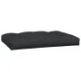 Cojines para sofá de palets 5 unidades tela negro de , Cojines para sillas y sofás - Ref: Foro24-360784, Precio: 220,64 €, De...