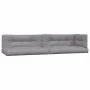Cojines para palets 5 unidades tela gris by , Cushions for chairs and sofas - Ref: Foro24-360778, Price: 154,09 €, Discount: %