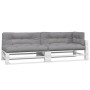 Cojines para palets 5 unidades tela gris de , Cojines para sillas y sofás - Ref: Foro24-360778, Precio: 135,24 €, Descuento: %