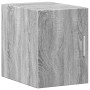 Armario estrecho madera ingeniería gris Sonoma 30x42,5x225 cm by , Sideboards - Ref: Foro24-3281271, Price: 127,18 €, Discoun...