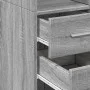 Armario estrecho madera ingeniería gris Sonoma 30x42,5x225 cm by , Sideboards - Ref: Foro24-3281271, Price: 127,38 €, Discoun...