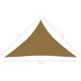 Toldo de vela HDPE gris taupe 160 g/m² 5x5x6 m de vidaXL, Sombrillas - Ref: Foro24-311430, Precio: 33,09 €, Descuento: %