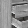 Schmaler Schrank aus grauer Sonoma-Ingenieurholz 40x42,5x225 cm. von , Sideboards - Ref: Foro24-3281278, Preis: 167,16 €, Rab...
