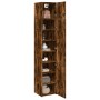 Schmaler Schrank aus geräucherter Eichen-Ingenieurholz 40x42,5x225 cm. von , Sideboards - Ref: Foro24-3281284, Preis: 164,16 ...