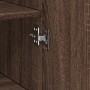 Armario estrecho madera ingeniería marrón roble 40x42,5x225 cm by , Sideboards - Ref: Foro24-3281286, Price: 166,82 €, Discou...