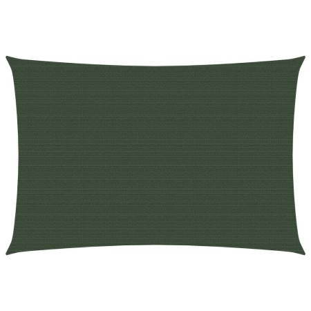Dark green HDPE sail shade 160 g/m² 2.5x4 m by vidaXL, Umbrellas - Ref: Foro24-311454, Price: 30,23 €, Discount: %