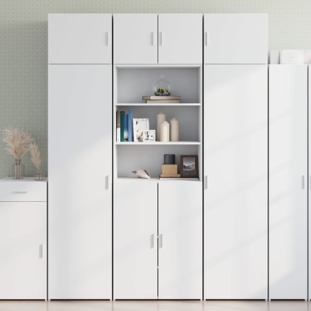 Weißer Holzschrank aus Ingenieurholz 70x42,5x225 cm von , Sideboards - Ref: Foro24-3281315, Preis: 222,25 €, Rabatt: %