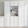 Armario de madera de ingeniería blanco 70x42,5x225 cm by , Sideboards - Ref: Foro24-3281315, Price: 219,42 €, Discount: %