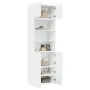 Armario de madera de ingeniería blanco 70x42,5x225 cm by , Sideboards - Ref: Foro24-3281315, Price: 219,42 €, Discount: %