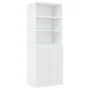 Armario de madera de ingeniería blanco 70x42,5x225 cm by , Sideboards - Ref: Foro24-3281315, Price: 219,42 €, Discount: %