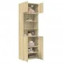 Armario de madera de ingeniería roble Sonoma 70x42,5x225 cm de , Aparadores - Ref: Foro24-3281317, Precio: 215,21 €, Descuent...