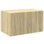 Armario de madera de ingeniería roble Sonoma 70x42,5x225 cm de , Aparadores - Ref: Foro24-3281317, Precio: 215,21 €, Descuent...