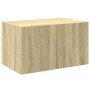 Armario de madera de ingeniería roble Sonoma 70x42,5x225 cm de , Aparadores - Ref: Foro24-3281317, Precio: 215,15 €, Descuent...