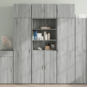 Holzschrank in grauer Sonoma-Optik, 70x42,5x225 cm. von , Sideboards - Ref: Foro24-3281320, Preis: 222,49 €, Rabatt: %