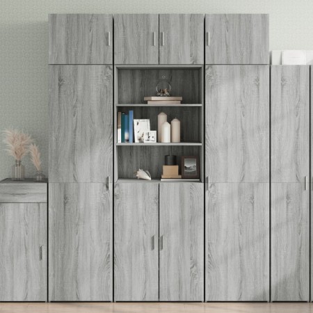 Holzschrank in grauer Sonoma-Optik, 70x42,5x225 cm. von , Sideboards - Ref: Foro24-3281320, Preis: 222,49 €, Rabatt: %