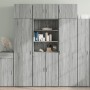 Armario de madera ingeniería gris Sonoma 70x42,5x225 cm by , Sideboards - Ref: Foro24-3281320, Price: 222,49 €, Discount: %