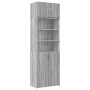 Holzschrank in grauer Sonoma-Optik, 70x42,5x225 cm. von , Sideboards - Ref: Foro24-3281320, Preis: 222,49 €, Rabatt: %