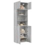 Holzschrank in grauer Sonoma-Optik, 70x42,5x225 cm. von , Sideboards - Ref: Foro24-3281320, Preis: 222,49 €, Rabatt: %