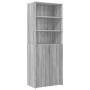 Holzschrank in grauer Sonoma-Optik, 70x42,5x225 cm. von , Sideboards - Ref: Foro24-3281320, Preis: 222,49 €, Rabatt: %
