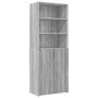 Holzschrank in grauer Sonoma-Optik, 70x42,5x225 cm. von , Sideboards - Ref: Foro24-3281320, Preis: 218,80 €, Rabatt: %