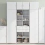 Weißer Holzschrank aus Ingenieurholz 70x42,5x225 cm von , Sideboards - Ref: Foro24-3281336, Preis: 220,04 €, Rabatt: %