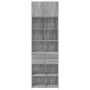 Armario de madera ingeniería gris Sonoma 70x42,5x225 cm by , Sideboards - Ref: Foro24-3281341, Price: 199,00 €, Discount: %