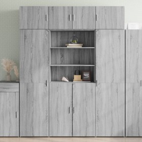 Armario de madera ingeniería gris Sonoma 80x42,5x225 cm von , Sideboards - Ref: Foro24-3281348, Preis: 258,21 €, Rabatt: %