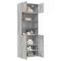 Armario de madera ingeniería gris Sonoma 80x42,5x225 cm von , Sideboards - Ref: Foro24-3281348, Preis: 248,85 €, Rabatt: %