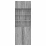 Armario de madera ingeniería gris Sonoma 80x42,5x225 cm by , Sideboards - Ref: Foro24-3281348, Price: 258,21 €, Discount: %
