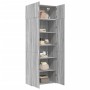 Armario de madera ingeniería gris Sonoma 80x42,5x225 cm von , Sideboards - Ref: Foro24-3281355, Preis: 274,22 €, Rabatt: %