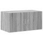 Armario de madera ingeniería gris Sonoma 80x42,5x225 cm von , Sideboards - Ref: Foro24-3281355, Preis: 274,22 €, Rabatt: %