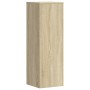 Soportes de plantas madera ingeniería roble Sonoma 33x33x100 cm de , Soportes para macetas - Ref: Foro24-852953, Precio: 59,57 €
