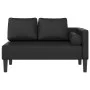 Sofá diván con cojines cuero sintético negro by , Daybeds - Ref: Foro24-4007563, Price: 147,89 €, Discount: %