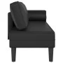 Sofá diván con cojines cuero sintético negro by , Daybeds - Ref: Foro24-4007563, Price: 147,89 €, Discount: %
