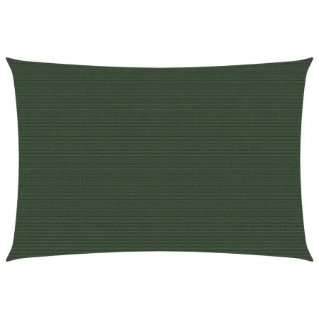 Dark green HDPE sail shade 160 g/m² 3.5x4.5 m by vidaXL, Umbrellas - Ref: Foro24-311461, Price: 36,60 €, Discount: %