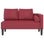 Sofá diván con cojines cuero sintético rojo tinto by , Daybeds - Ref: Foro24-4007568, Price: 170,99 €, Discount: %
