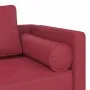 Sofá diván con cojines cuero sintético rojo tinto by , Daybeds - Ref: Foro24-4007568, Price: 170,99 €, Discount: %